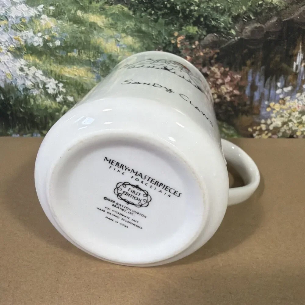 Merry Masterpieces 1st Edition Sandy Claws Coffee Mug